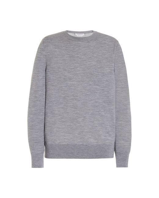 Gabriela Hearst Gray Palco Knit Sweater for men