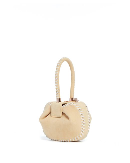 Gabriela Hearst Metallic Whipstitch Demi Bag