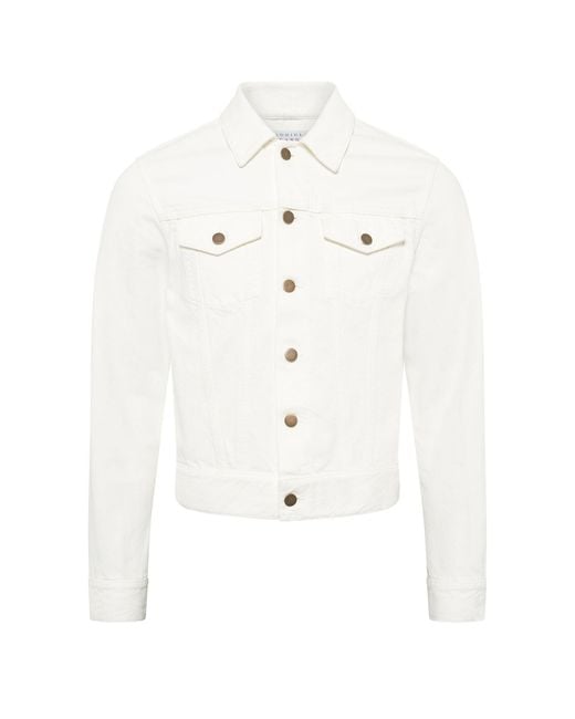 Gabriela Hearst Natural Barry Trucker Jacket for men