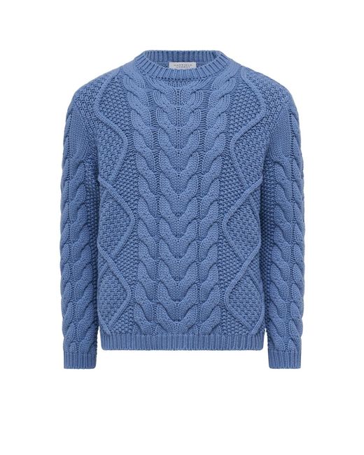 Gabriela Hearst Blue Geoffrey Knit Sweater for men