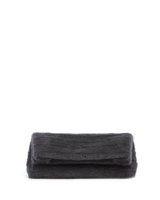 Gabriela Hearst Gray Phoebe Clutch