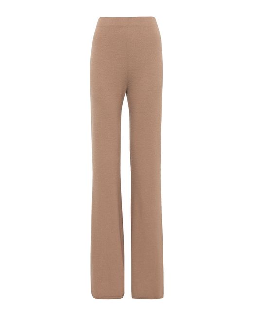 Gabriela Hearst Natural Kaulike Knit Pants