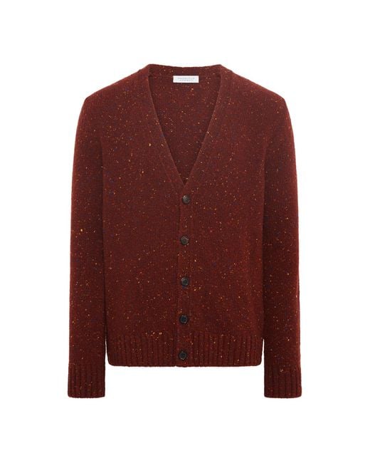 Gabriela Hearst Red Ailis Knit Cardigan for men