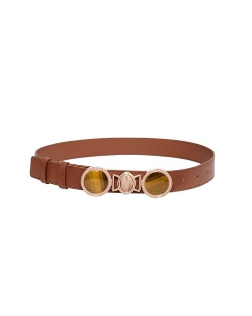 Gabriela Hearst Brown Grange Stone Belt