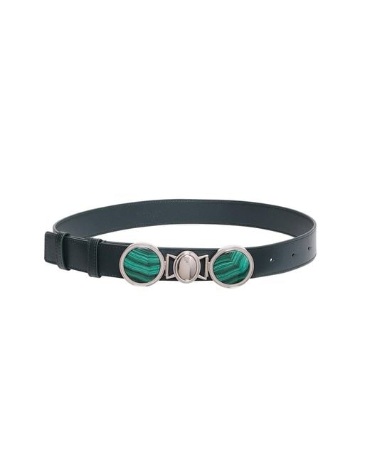 Gabriela Hearst Green Grange Stone Belt