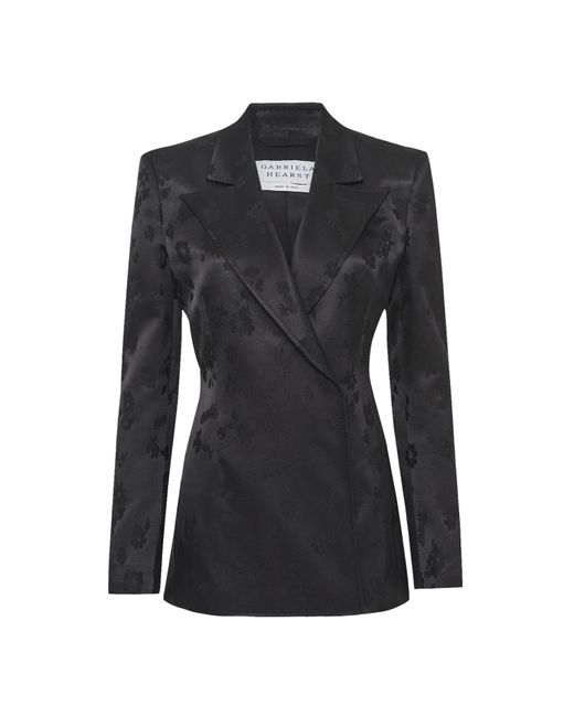 Gabriela Hearst Black Aleah Blazer