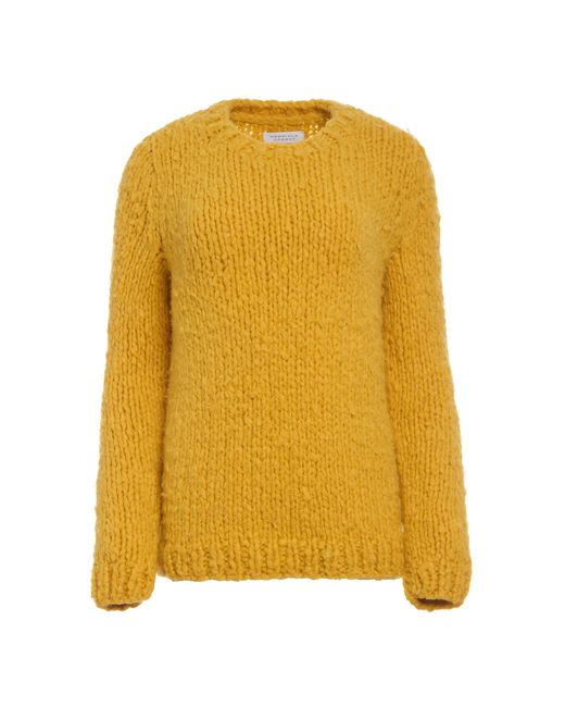 Gabriela Hearst Yellow Lawrence Knit Sweater