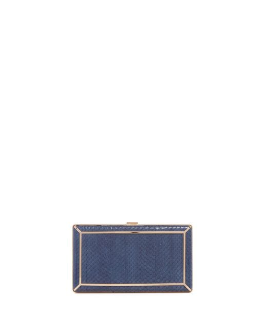 Gabriela Hearst Blue Callas Clutch