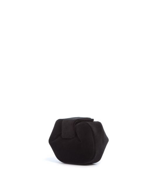 Gabriela Hearst Black Soft Demi Clutch