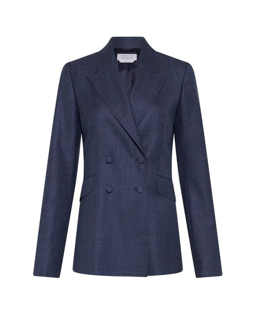 Gabriela Hearst Blue Angela Blazer