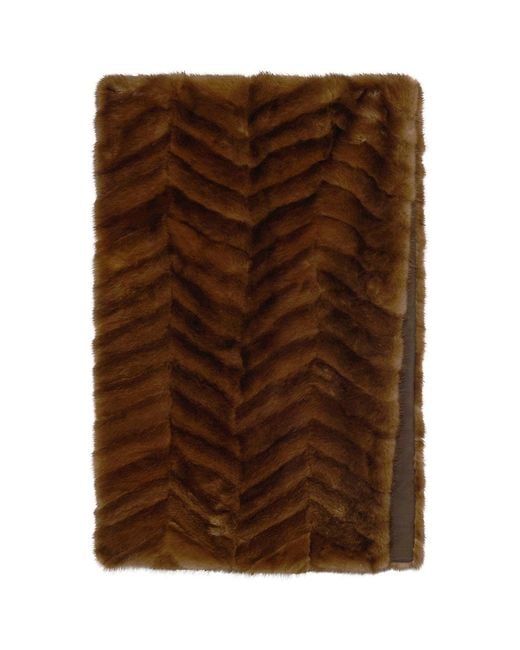 Gabriela Hearst Brown Nerina Scarf