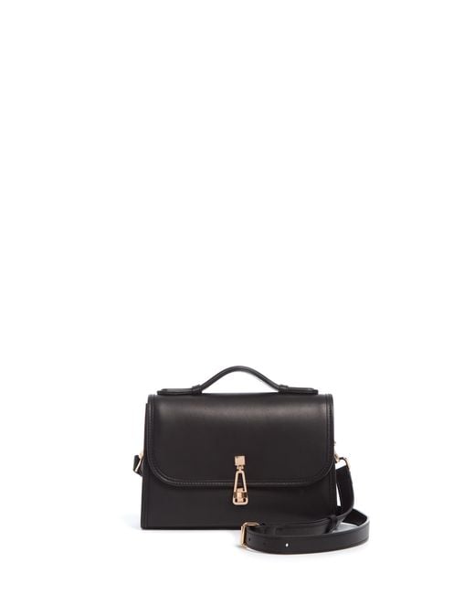 Gabriela Hearst Black Small Leonora Flap Bag