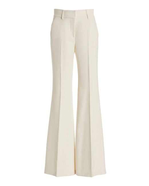 Gabriela Hearst White Rhein Flare Pant