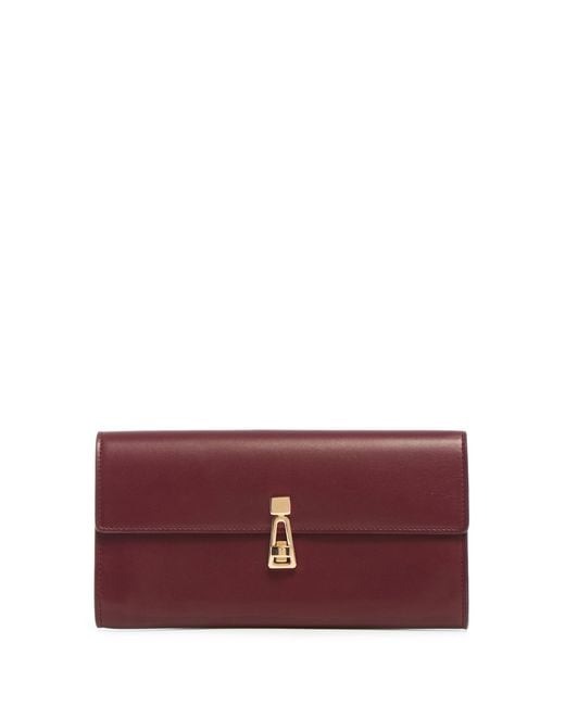 Gabriela Hearst Purple Phone Wallet