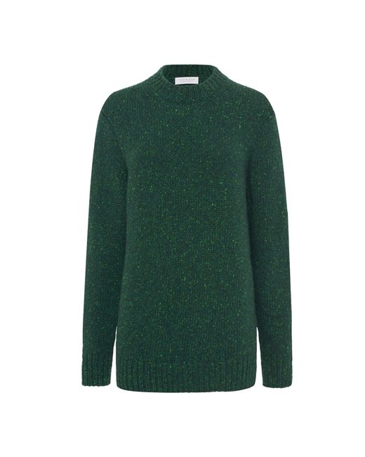 Gabriela Hearst Green Alfie Knit Sweater