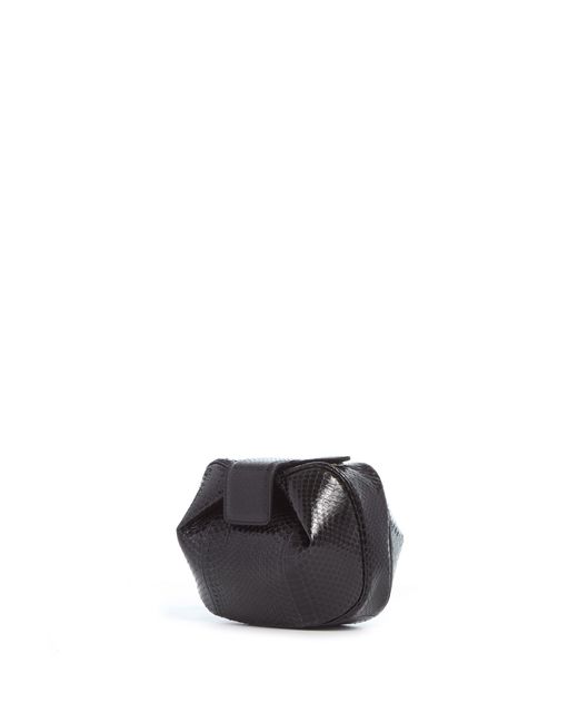 Gabriela Hearst Black Soft Demi Clutch