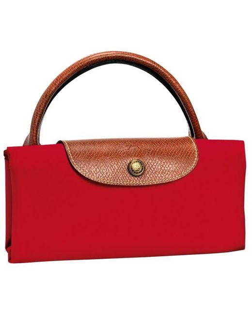 Sac de voyage XL Le Pliage Longchamp en coloris Rouge - Lyst