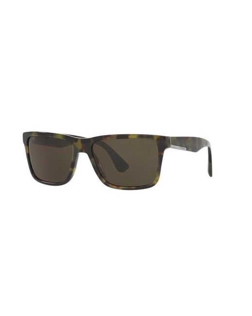 Soleil Pr Coloris Lunettes De 19ss Homme Vert IY76gybfv