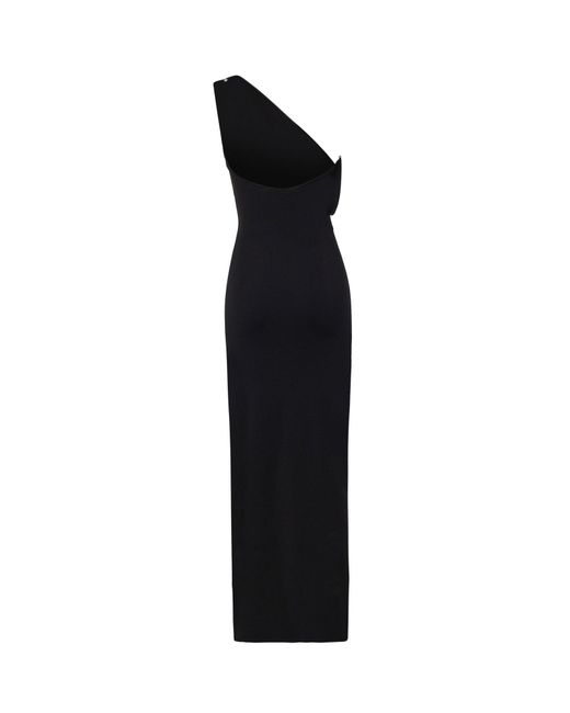Abito Concave Wired di Christopher Esber in Black