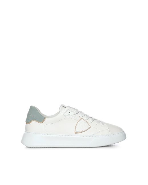 Sneaker Temple di Philippe Model in White da Uomo