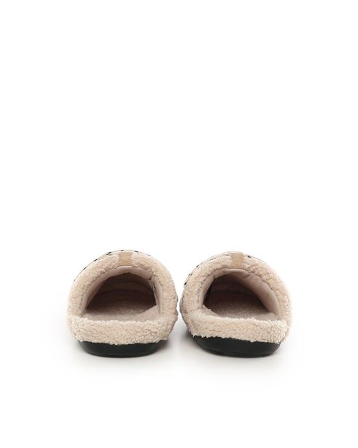 Teddy Slipper di Moon Boot in White