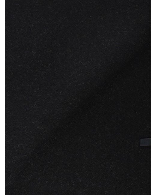Sciarpa Con Frange E Logo di Jacquemus in Black