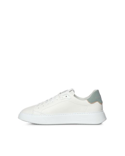 Sneaker Temple di Philippe Model in White da Uomo