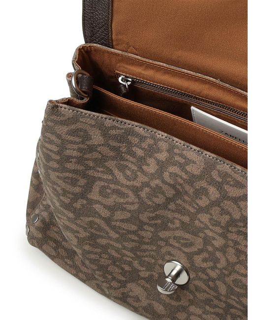 Borsa Postina Small di Zanellato in Multicolor