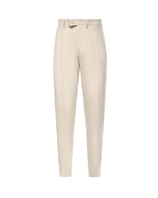 Pantalone di Eleventy in Natural da Uomo