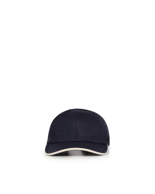 Cappello Da Baseball di Eleventy in Blue da Uomo