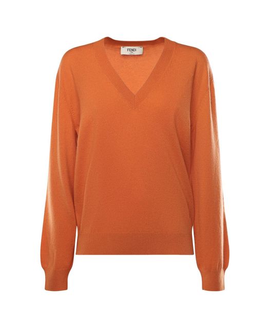 Pullover di Fendi in Orange