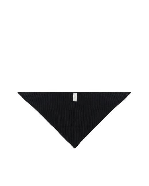 Sciarpa Triangolare di Studio Nicholson in Black da Uomo