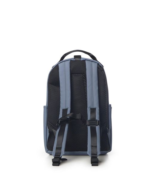 Clip Front Backpack di Rains in Blue da Uomo