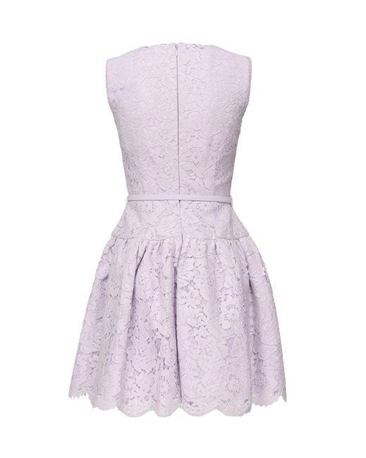 Mini Abito di Self-Portrait in Purple