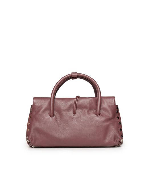 Borsa Dotta Small di Zanellato in Purple