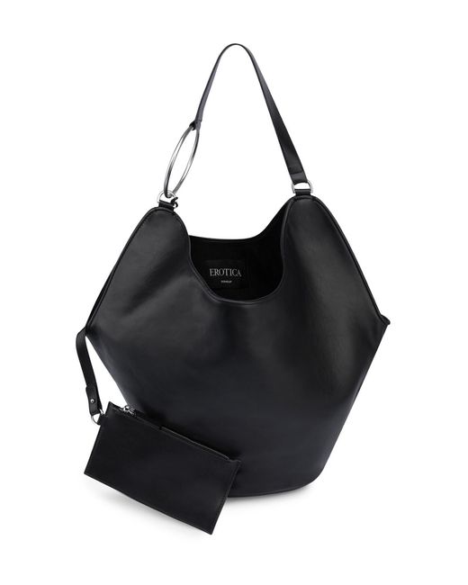 Borsa Big Hobo di Dondup in Black