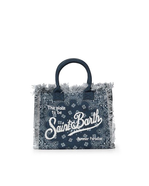 Borsa Vanity Regular di Mc2 Saint Barth in Blue