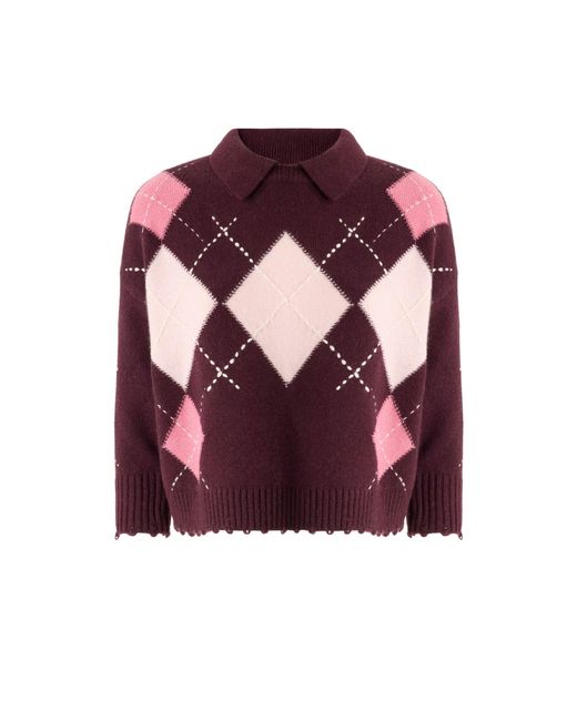 Pullover Polo di Pinko in Purple