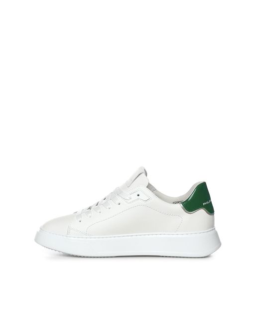 Sneaker Temple di Philippe Model in White da Uomo