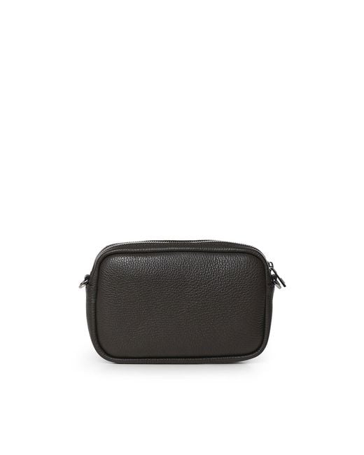 Borsa Messenger Pebble Piccola di Loewe in Black da Uomo