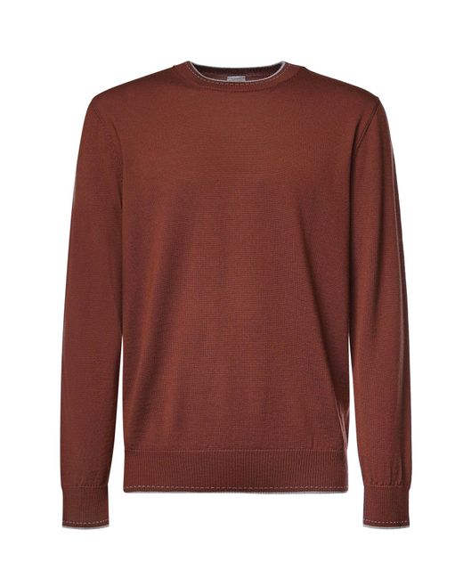Pullover di Eleventy in Brown da Uomo