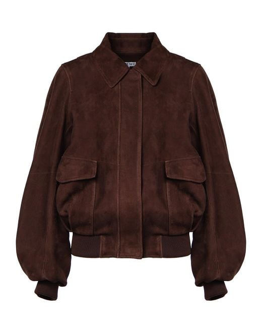 Bomber di Loewe in Brown