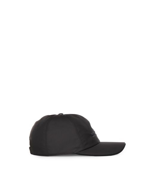 Cappello Da Baseball di Zegna in Black da Uomo