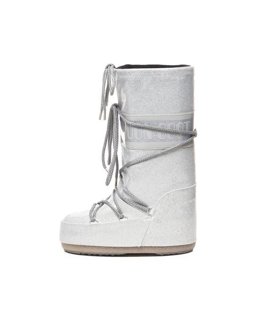 Longboots di Moon Boot in Gray
