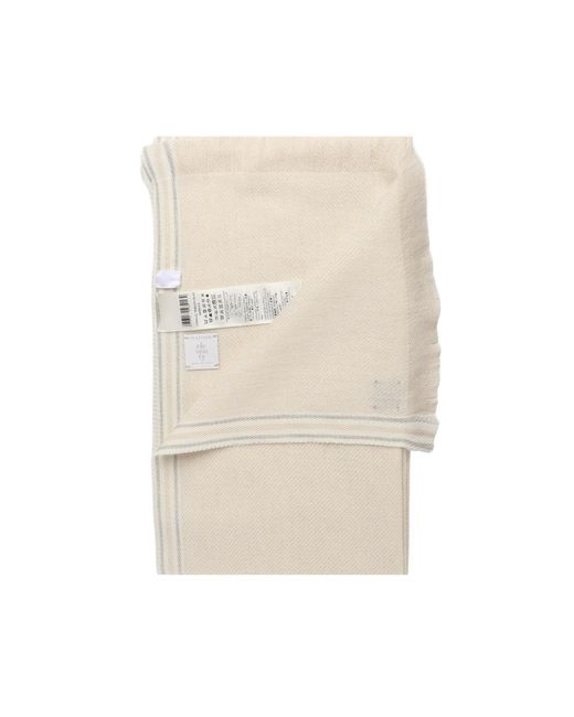 Sciarpa di Eleventy in White da Uomo