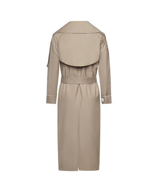Trench Over di Max Mara in Natural
