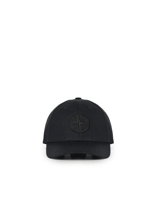 Cappello di Stone Island in Black da Uomo