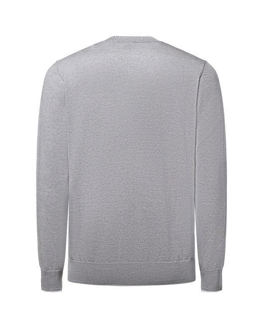 Pullover di Eleventy in Gray da Uomo