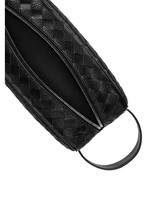 Pochette Da Viaggio Intrecciato di Bottega Veneta in Black da Uomo