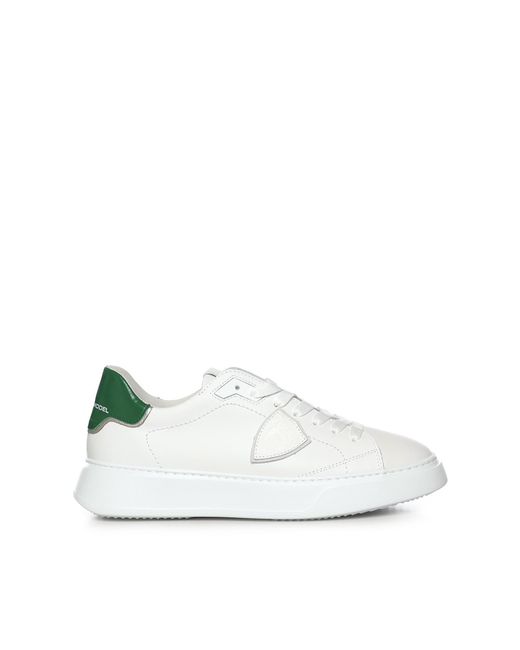 Sneaker Temple di Philippe Model in White da Uomo